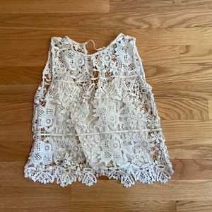 Zara Lace Crop Top